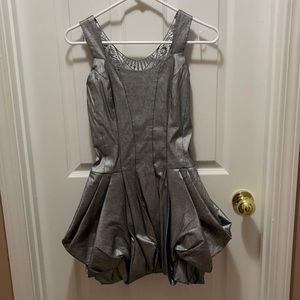 A dress and it’s been worn two times.